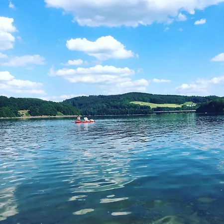 #9 Ommi Kese Drachen See-suite Sauna Hund Apartmán Olpe bei Meschede