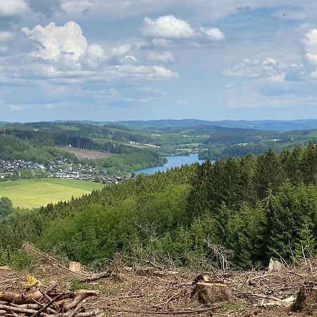 Apartmán #9 Ommi Kese Drachen See-suite Sauna Hund Olpe bei Meschede