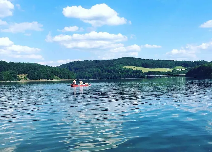 #9 Ommi Kese Drachen See-suite Sauna Hund Appartamento Olpe bei Meschede